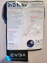 NEW – EVGA inDtube HD PC Digital TV Tuner KIT – Complete w/ DONGLE & Remote