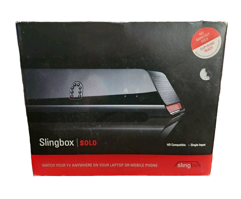 NEW Slingbox Solo HD Compatible Single Input Streamer SB260 Open Box