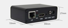 Mini HDMI H.265/H.264 video Encoder For RTMP/RTSP/HTTP/UDP/SRT/ONVIF Live Stream