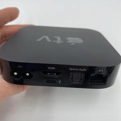 Apple TV 3rd Gen W/Remote A1469 Fully Functional w/Remote & Power, Setup Manual