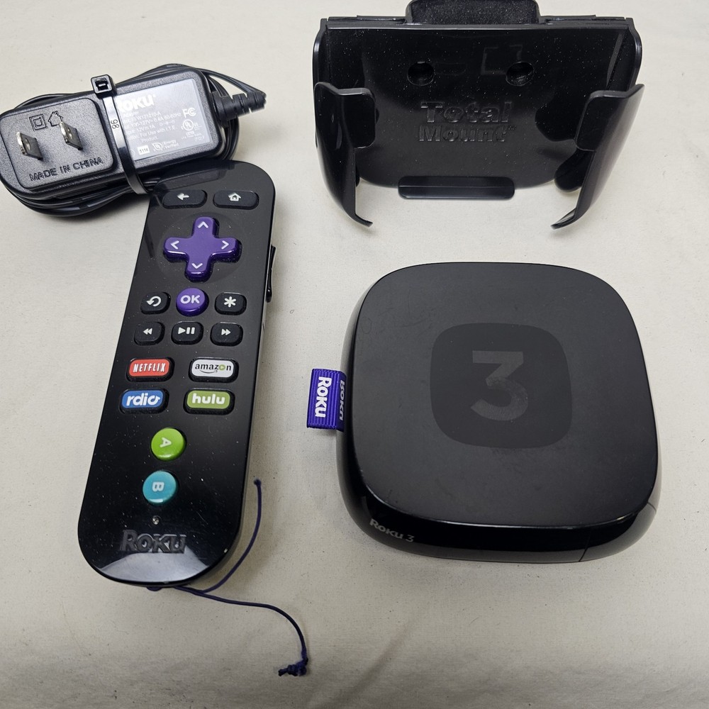 Roku 3 (3rd Generation) Media Streamer 4200X – Black