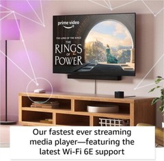 Amazon Fire TV Cube 3rd gen streaming player with Alexa Wi-Fi 6E 4K Ultra HD NEW