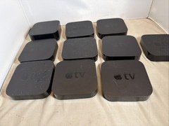 Lot of 10 – Apple TV A1378-1427-1469-1625, Units Only – All Power On