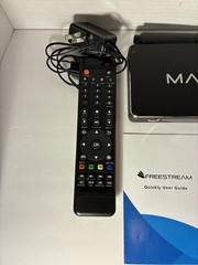 Used Freestream MAX TV Box 4K Streamgenie Wth Remoteworks