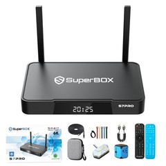 SuperBox S7 Pro 6K Android TV Box Smart Media Player US Stock Fast Delivery