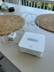 Sonos Bridge Wireless Network Model BRIDGE – White with AC Adapter