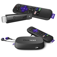 NEW Roku Streaming Stick + (3810R) and Roku Ultra (4800R) 2-Product Bundle