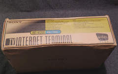 Vintage Sony WEBTV PLUS INT-W200 Internet Terminal & Keyboard … ….(OSSD)