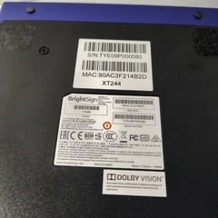 BrightSign XT244 Digital Signage Players (Lot of 3) Power Adapter WiFi Module