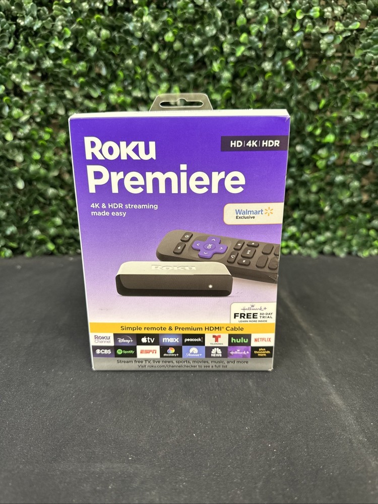 Roku Premiere 4K HDR Streaming Media Player