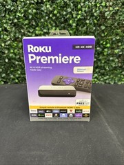 Roku Premiere 4K HDR Streaming Media Player