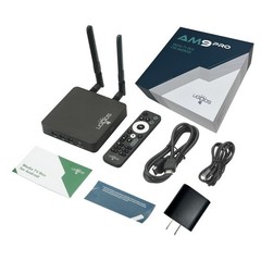 UGOOS AM9 PRO TV Box Android 14 S905X5-J 4G 64G WiFi 1000M AV1 H.265 4K HDR Box