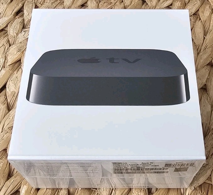 NEW Apple TV With Remote 2013 3rd Generation MD199LL/A A1469 Sealed In Box