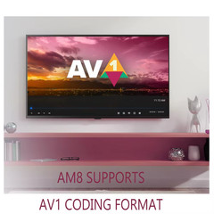 NEW AM8 PRO TV BOX Amlogic S928X DDR4 4GB RAM 32GB ROM Android 11 Support AV1 C