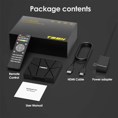 Smart Android TV Box 10.0 – 6K Ultra HD – Quad-core – 2.4G WiFi – 2022 Upgrade