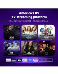 Roku 3840R Streaming Stick HD Media Player with Voice Remote – 2025 Model