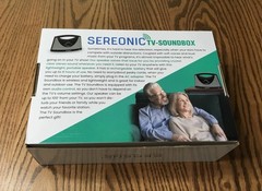 SEREONIC TV SOUNDBOX / SERENE INOVATIONS MODEL BT-200 / COMPLETE IN ORIGINAL BOX