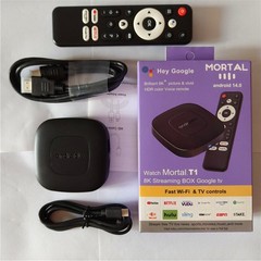 Voice Coman Pro ATV Android 13 Smart TV Box 2G 16G WiFi BT5 AV1 H.265 HDR 8K Box