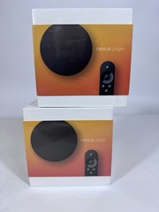 2 ASUS Nexus Player Streaming Media HD 1080p TV500I Android WiFi Streamer NIB