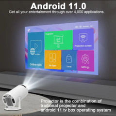 Magcubic Projector HY300 PRO 4K Android 11 Dual Wifi6 260ANSI Allwinner H713 BT