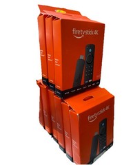Fire TV Stick 4K Ultra HD Streaming Media Player Alexa Voice Remote by Amazon