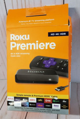 Roku Premiere | HD/4K/HDR Streaming Media Player, Simple Remote and Premium HDMI