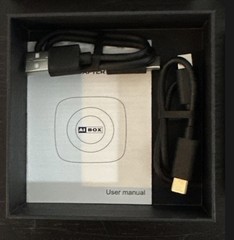 Ai Magic Box for Streaming Netflix/YouTube 3-in-1 Wireless CarPlay Adapter