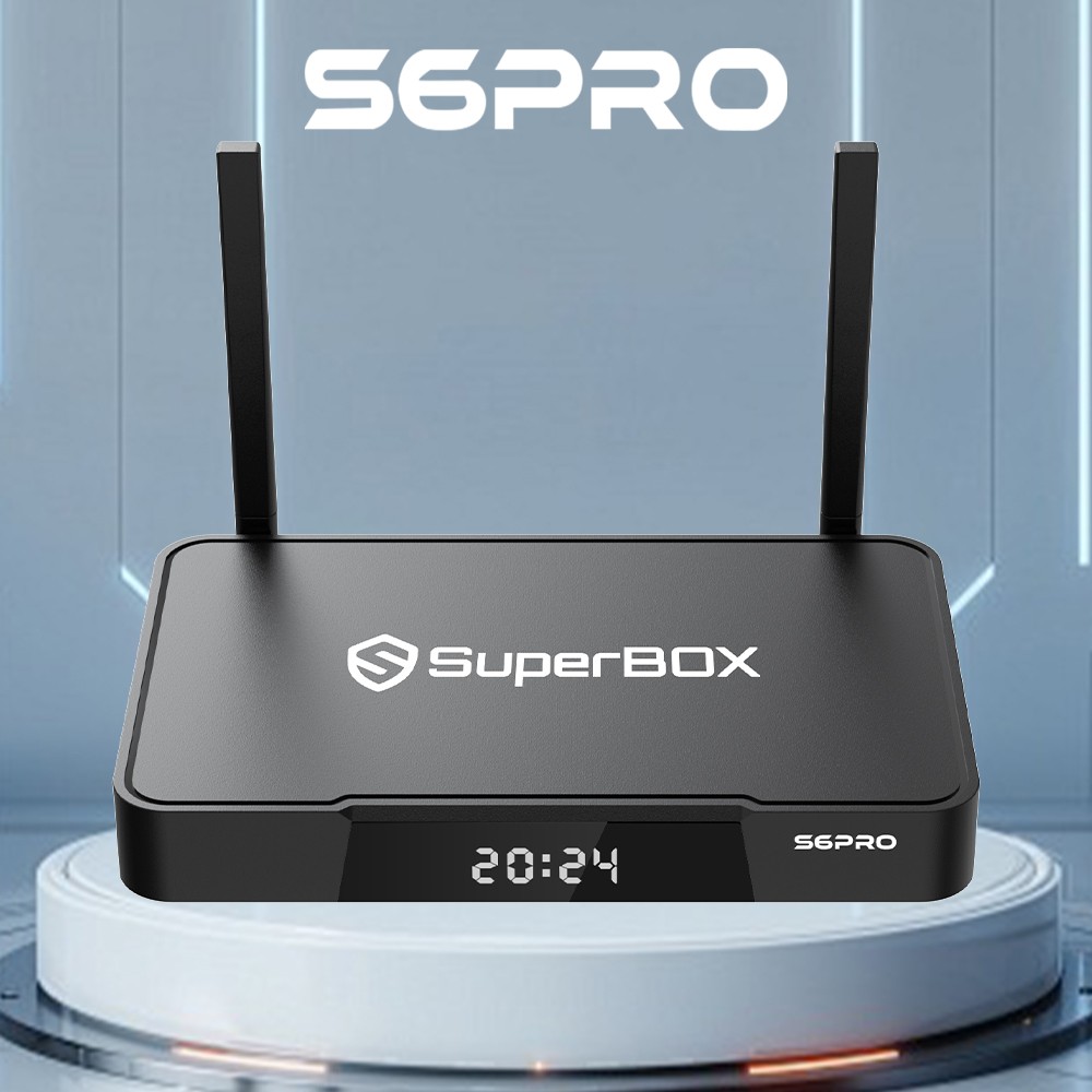SuperBox S6 Pro BOX Authorized Distributor Message To Me Free ship FedEx 2 Day