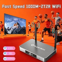 SuperBox S7 Ultra Android TV Box Upgraded Super Box S6 Streaming Media Player 6K