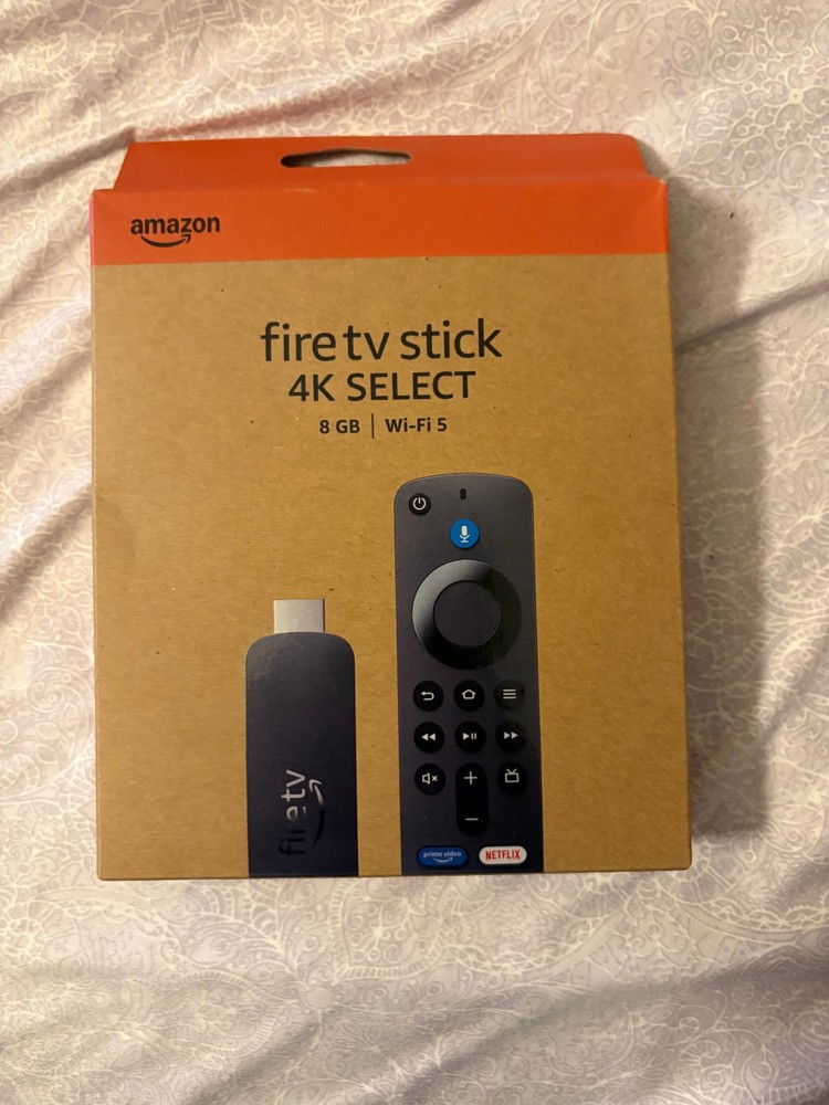 Amazon Fire TV Stick 4K Select Alexa Voice Remote 4K UHD Streaming Device