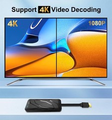 S905X5M Android 14 ATV Display Dongle 4K Smart TV Receiver, S905X5M