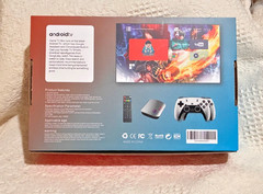 M77 Android TV Game Box 4K 8K HDR 5G w/ 2 Wireless Controllers New