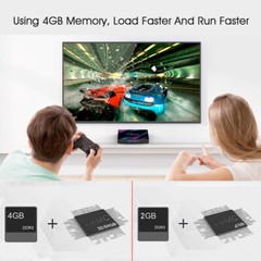 H96 Max Android 9.0 4K Ultra HD 64Bit Smart Tv Box Wifi Smart Media Player