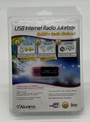 Aluratek USB Internet Radio Jukebox 16,000+ Radio Stations AIRJO1F