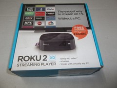 Roku 2 XD Media Streamer 3050R – Black, Original Box, Excellent Condition