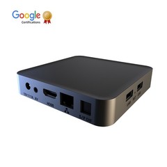 GD2 Android 12 TV Box Amlogic S905Y4 4K Google Certified Voice Remote 5G WiFi US