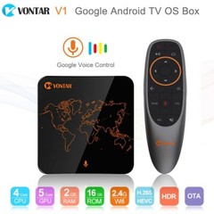 VONTAR V1 Smart TV Box + Wechip W1 Remote Control