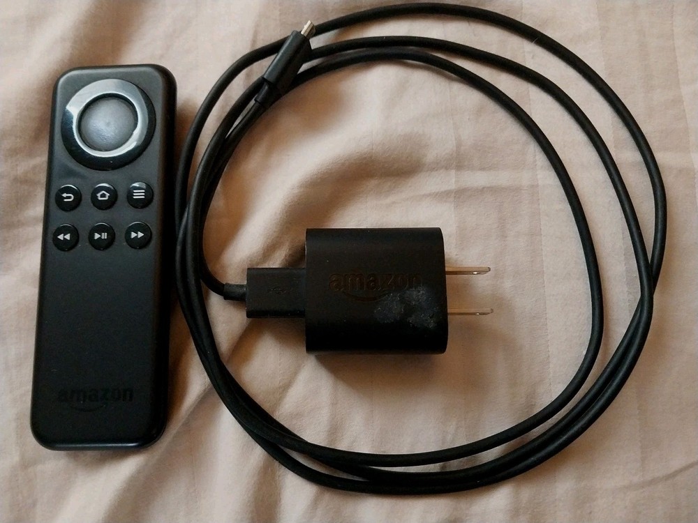 Fire Stick Amazon Remote Control & Cord & Plug CE0984 LY73PR 2nd Generation USA