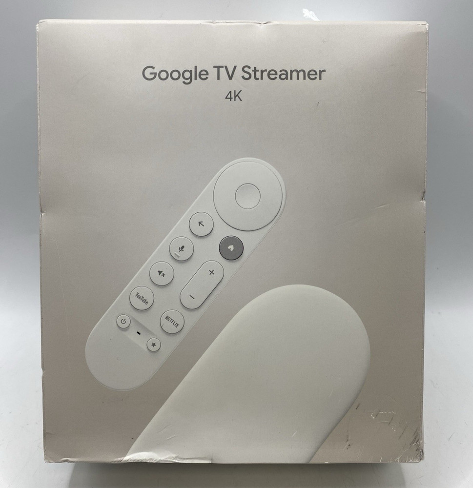 Fast Streaming Device in 4K HDR -Google – TV Streamer 4K – – 32 GB of Storage