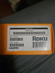 Roku Premiere 4K Media Streamer 4620R – With Remote, Power Adapter and Box