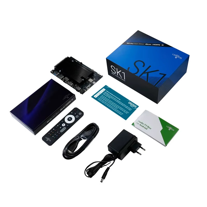 2024 New SK1 Smart TV Box Android 11 Amlogic S928X-K 8GB 128GB Wifi6 BT5.2 1000
