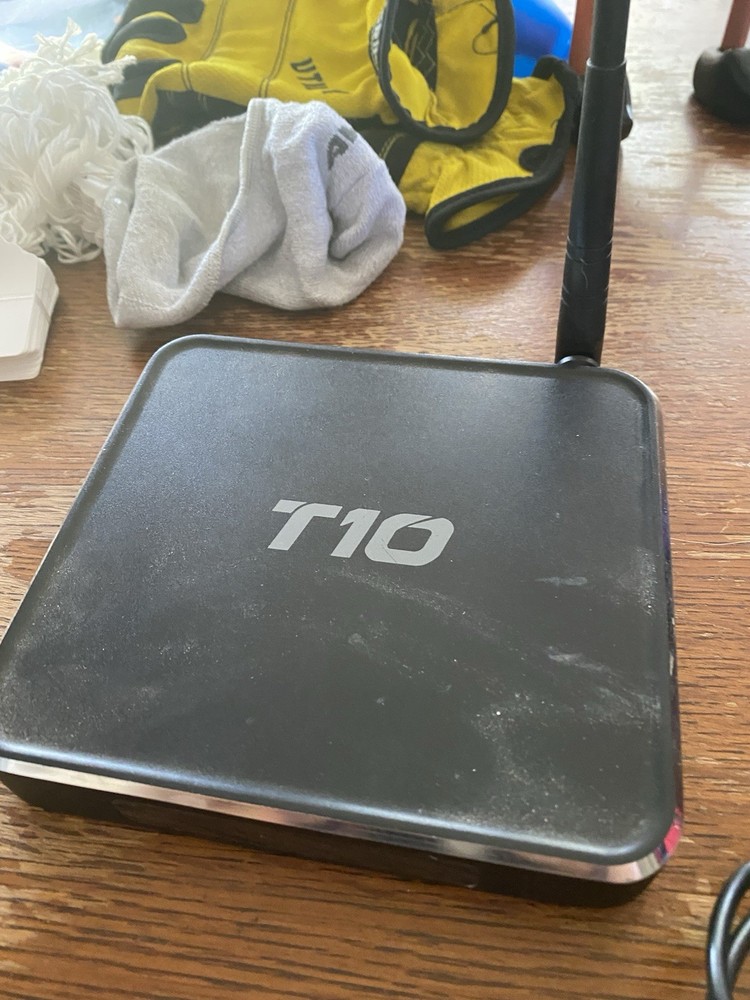 T10 Android OTT TV Box WiFi Media Streamer HDMI Ethernet USB Optical Black