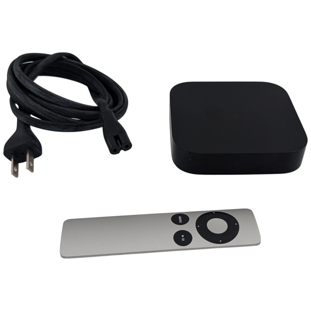 Apple TV 3rd Gen A1427 1080p Media Streamer A1294 Remote Power Cord