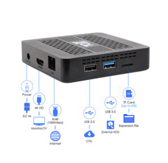 TOX1 Android 9.0 Tv Box Smart Tv box 4GB RAM 32GB Amlogic S905X3 Dual Wifi 1000M