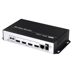 Alone Quad H.265 HEVC H.264 Transmitter Live Streaming Broadcast 4in1 RTSP SRT 4