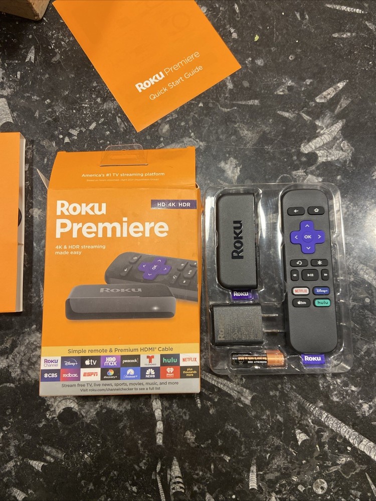 Roku Premier 3920R Streaming Media Player 4k HD