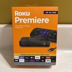 Roku Premiere HD/4K/HDR Streaming Media Player 3920RW HDMI NEW