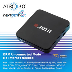 Nextgen TV Box Gen 2 | ATSC 3.0 & 1.0 | 64GB Storage | 4K HDR