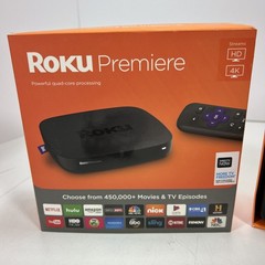 Roku Premiere HD/4K/HDR Streaming Media Player. Opened Box