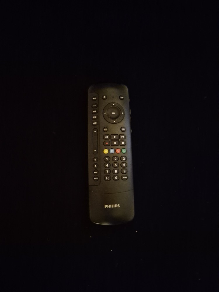 Philips 4 Device Universal Remote Control TV DVD Roku Fire Stick Companion